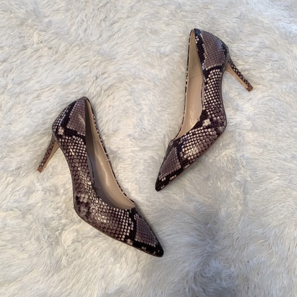 Zara Snake Skin Heels